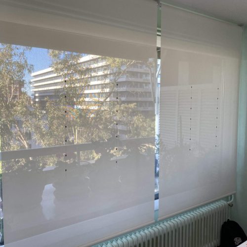 enrollable con bordado